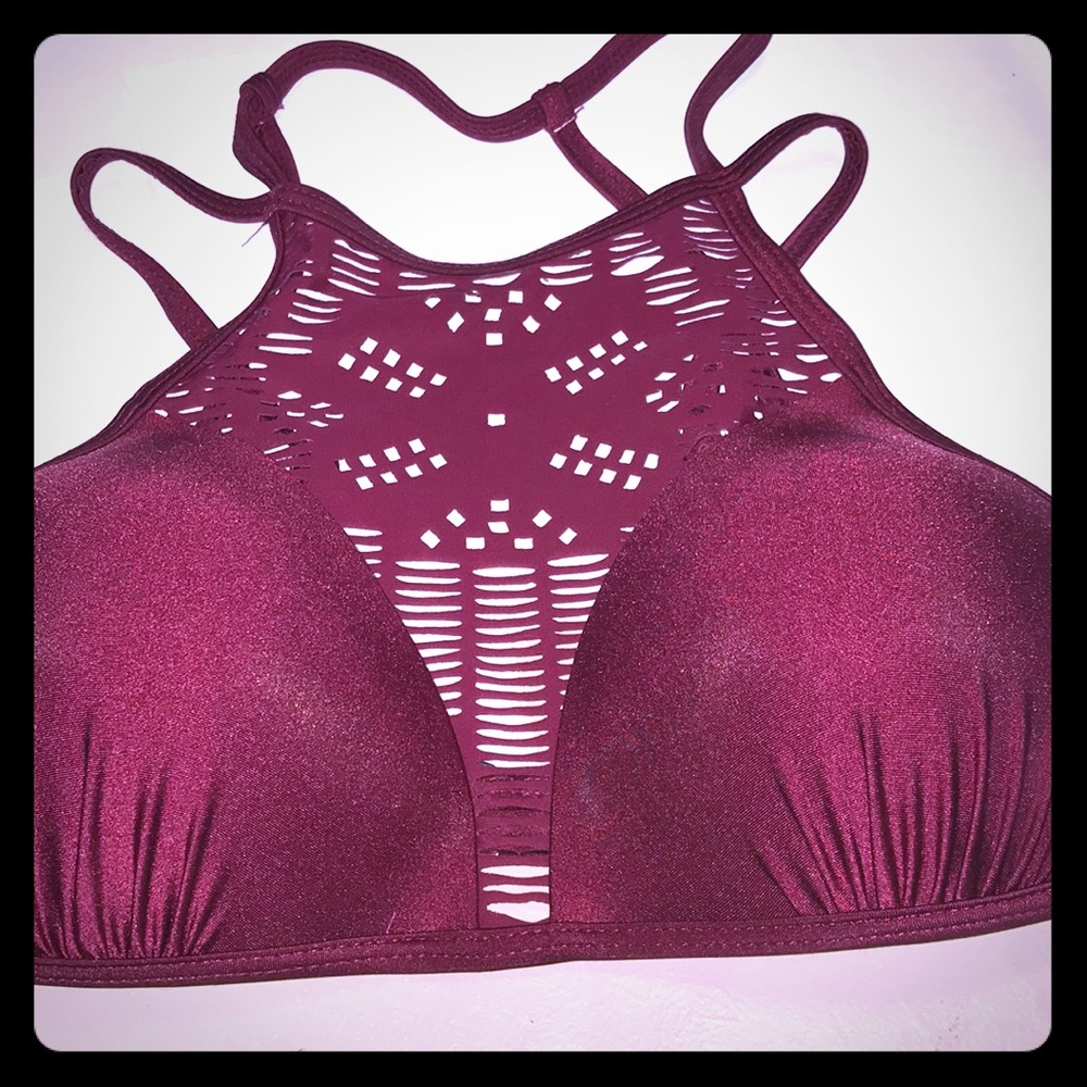 34C red swim suit bikini top